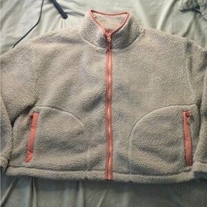 Madewell x Penfield Cozy Tan Sherpa Fleece Jacket